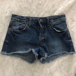Free people shorts size 24